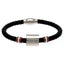 Arsenal FC Colour Ring Leather Bracelet - Gift Arch
