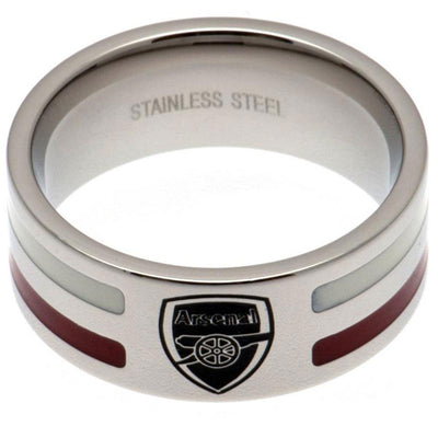Arsenal FC Colour Stripe Ring Large - Gift Arch