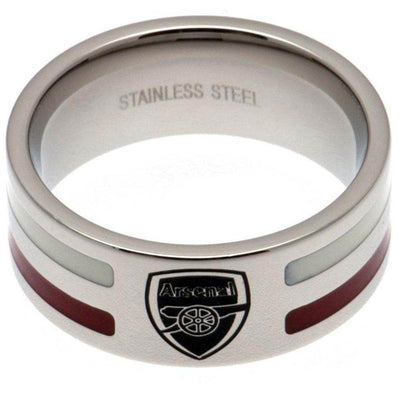 Arsenal FC Colour Stripe Ring Medium - Gift Arch