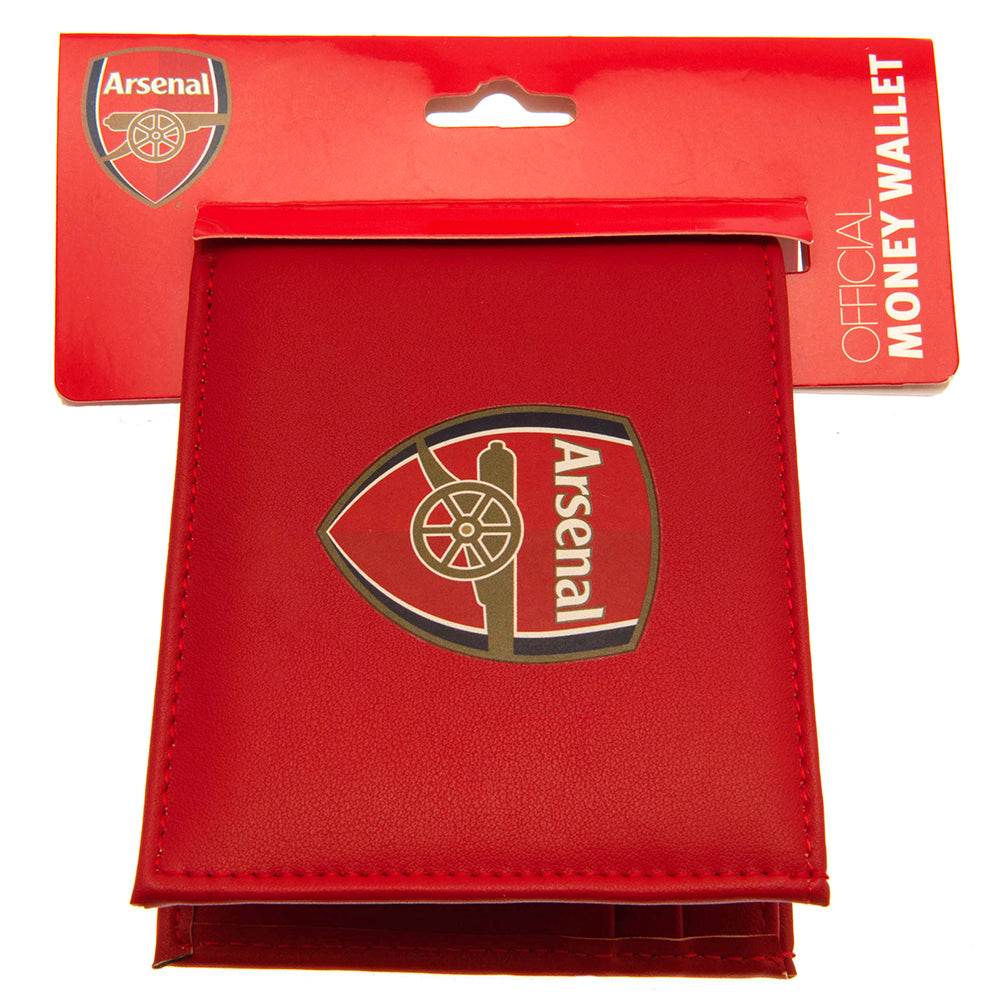 Arsenal FC Coloured PU Wallet - Gift Arch