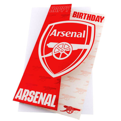 Arsenal FC Crest Birthday Card - Gift Arch