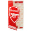 Arsenal FC Crest Birthday Card - Gift Arch