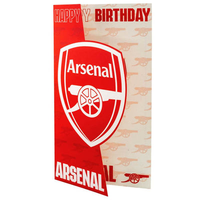 Arsenal FC Crest Birthday Card - Gift Arch