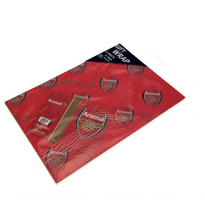 Arsenal FC Crest Gift Wrap - Gift Arch