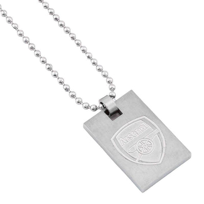 Arsenal FC Dog Tag & Chain - Gift Arch