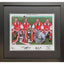 Arsenal FC Famous Back 4 Signed Framed Print - Gift Arch