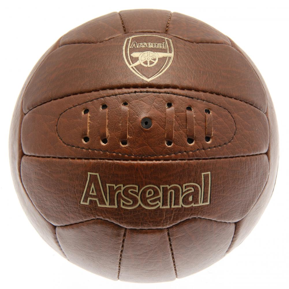 Arsenal FC Faux Leather Football - Gift Arch