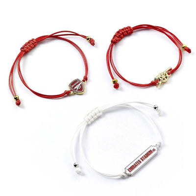 Arsenal FC Friendship Bracelet Set - Gift Arch