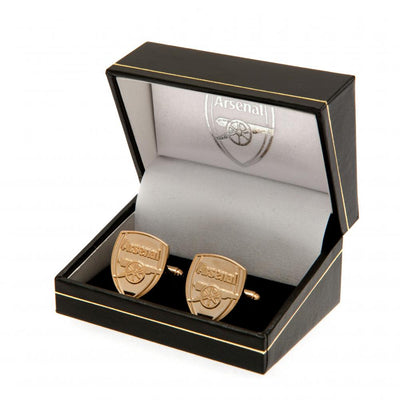 Arsenal FC Gold Plated Cufflinks - Gift Arch
