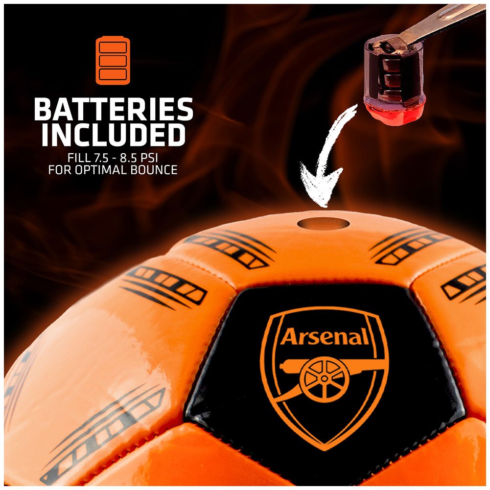 Arsenal FC LED Glow Football - Gift Arch
