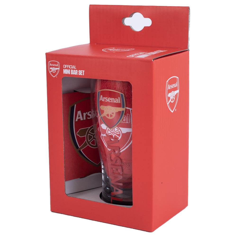 Arsenal FC Mini Bar Set - Gift Arch