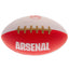 Arsenal FC Mini Foam American Football - Gift Arch