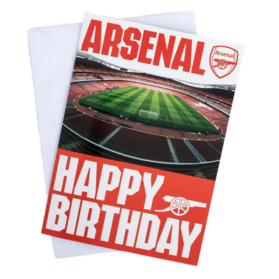 Arsenal FC Musical Birthday Card - Gift Arch