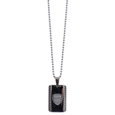 Arsenal FC Patterned Dog Tag & Chain - Gift Arch