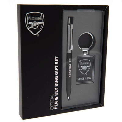 Arsenal FC Pen & Keyring Set - Gift Arch