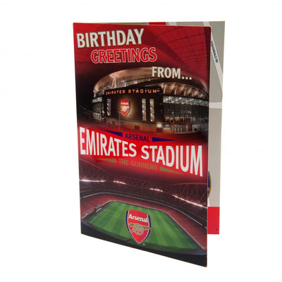 Arsenal FC Pop-Up Birthday Card - Gift Arch