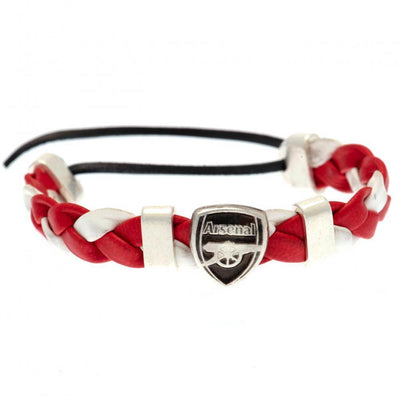 Arsenal FC PU Slider Bracelet - Gift Arch