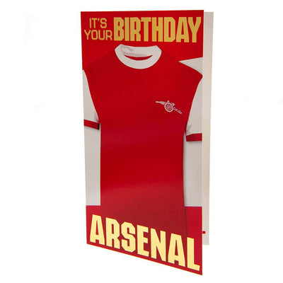 Arsenal FC Retro Shirt Birthday Card - Gift Arch