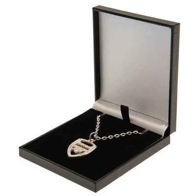 Arsenal FC Silver Plated Boxed Pendant CR - Gift Arch