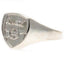 Arsenal FC Silver Plated Crest Ring Small - Gift Arch