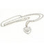 Arsenal FC Silver Plated Pendant & Chain CR - Gift Arch