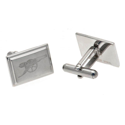 Arsenal FC Stainless Steel Cannon Cufflinks - Gift Arch