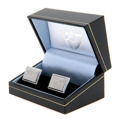 Arsenal FC Stainless Steel Cannon Cufflinks - Gift Arch