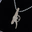 Arsenal FC Stainless Steel Cannon Pendant & Chain - Gift Arch