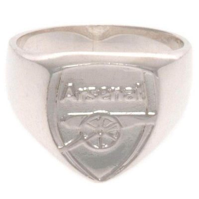 Arsenal FC Sterling Silver Ring Large - Gift Arch