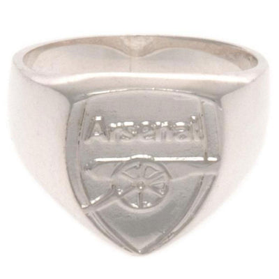 Arsenal FC Sterling Silver Ring Small - Gift Arch