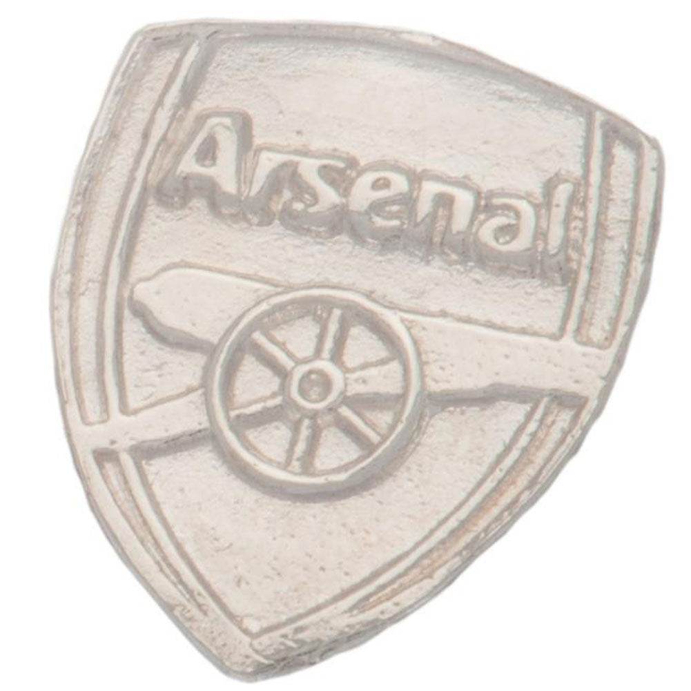 Arsenal FC Sterling Silver Stud Earring - Gift Arch