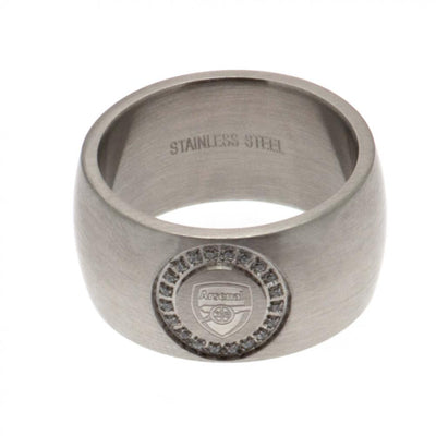 Arsenal FC Stone Set Ring Medium - Gift Arch