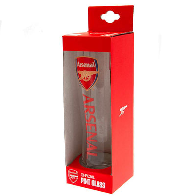 Arsenal FC Tall Beer Glass - Gift Arch