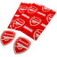 Arsenal FC Text Gift Wrap - Gift Arch