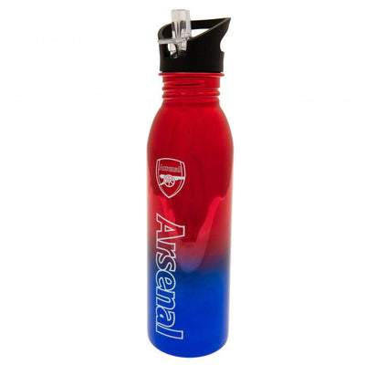 Arsenal FC UV Metallic Drinks Bottle - Gift Arch