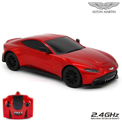 Aston Martin Vantage Radio Controlled Car 1:24 Scale Red - Gift Arch