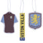 Aston Villa FC 3pk Air Freshener - Gift Arch