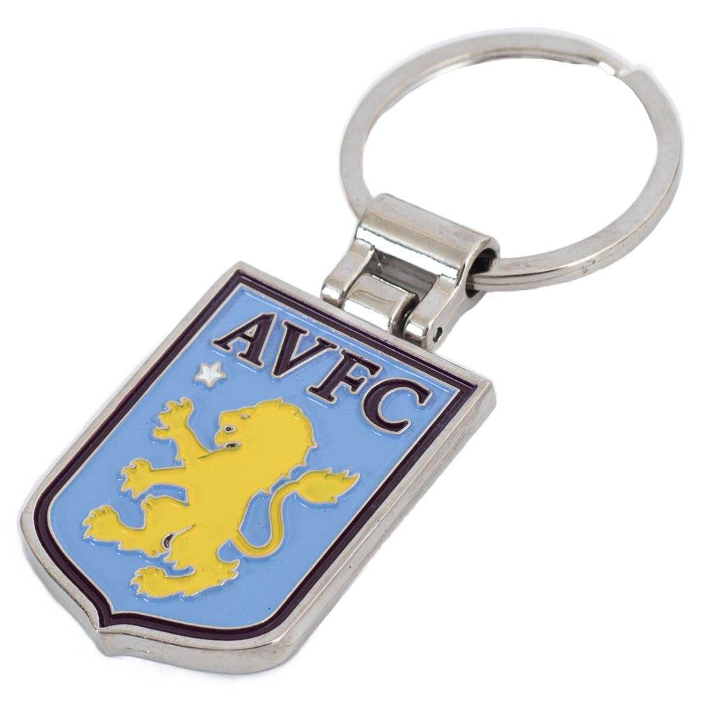 Aston Villa FC Executive Crest Keyring - Gift Arch