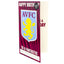 Aston Villa FC Personalised Birthday Card - Gift Arch
