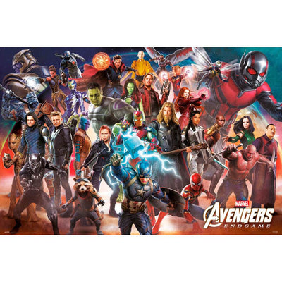 Avengers Endgame Poster Line Up 12 - Gift Arch
