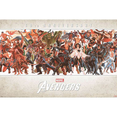 Avengers Poster 60th Anniversary 259 - Gift Arch
