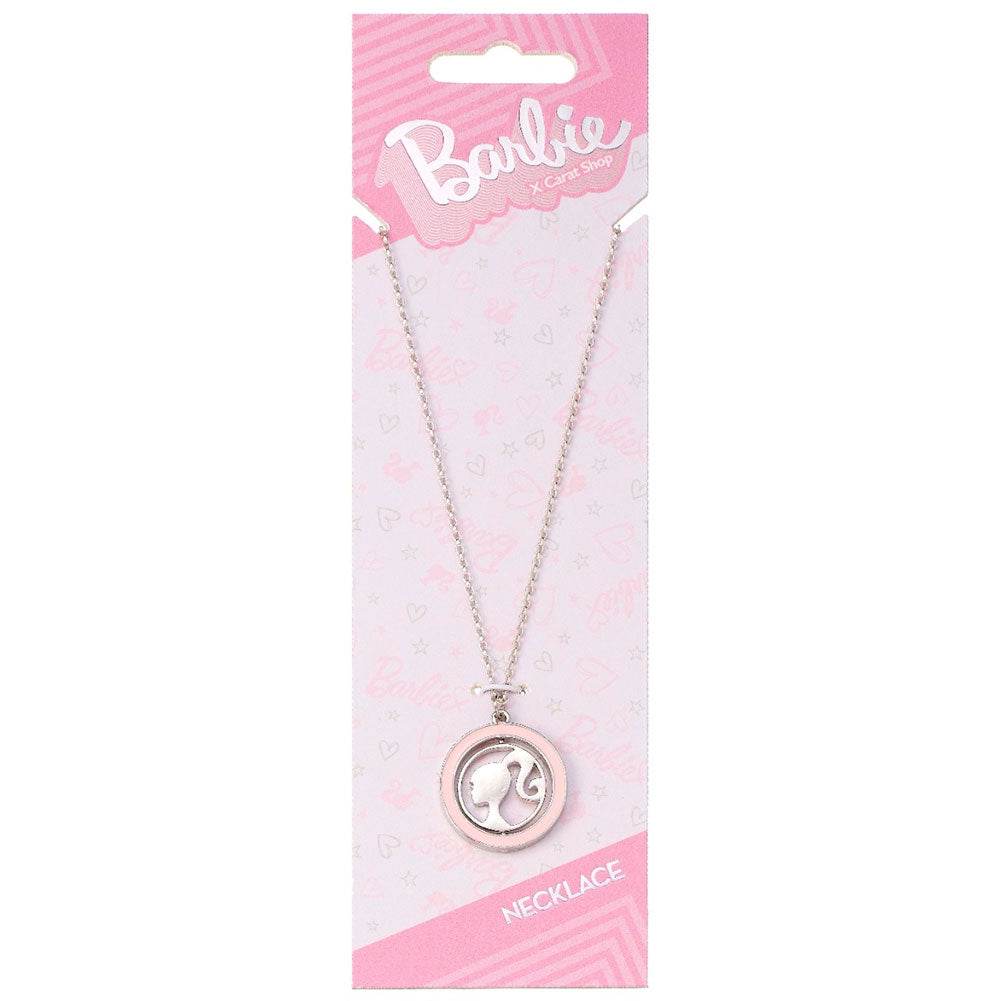 Barbie Spinning Silhouette Necklace - Gift Arch