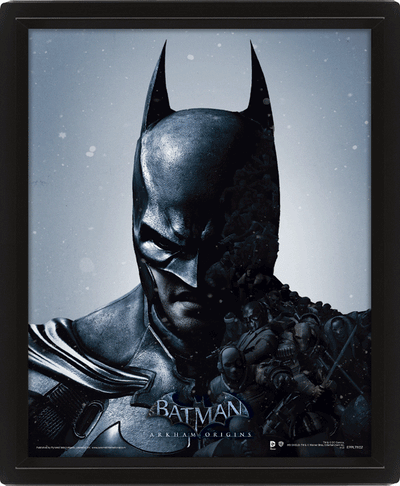 Batman Framed 3D Picture - Gift Arch