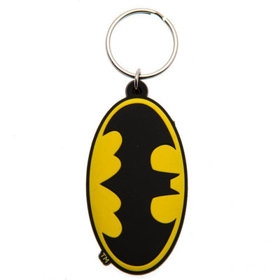 Batman Logo PVC Keyring - Gift Arch