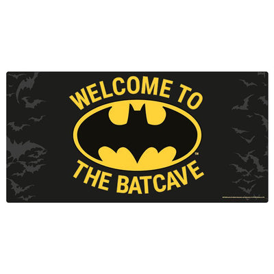 Batman Metal Wall Sign Batcave - Gift Arch