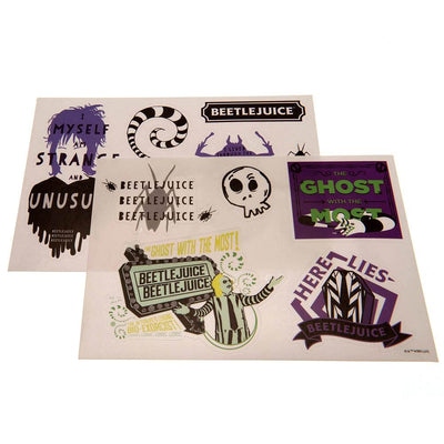 Beetlejuice Tech Stickers - Gift Arch