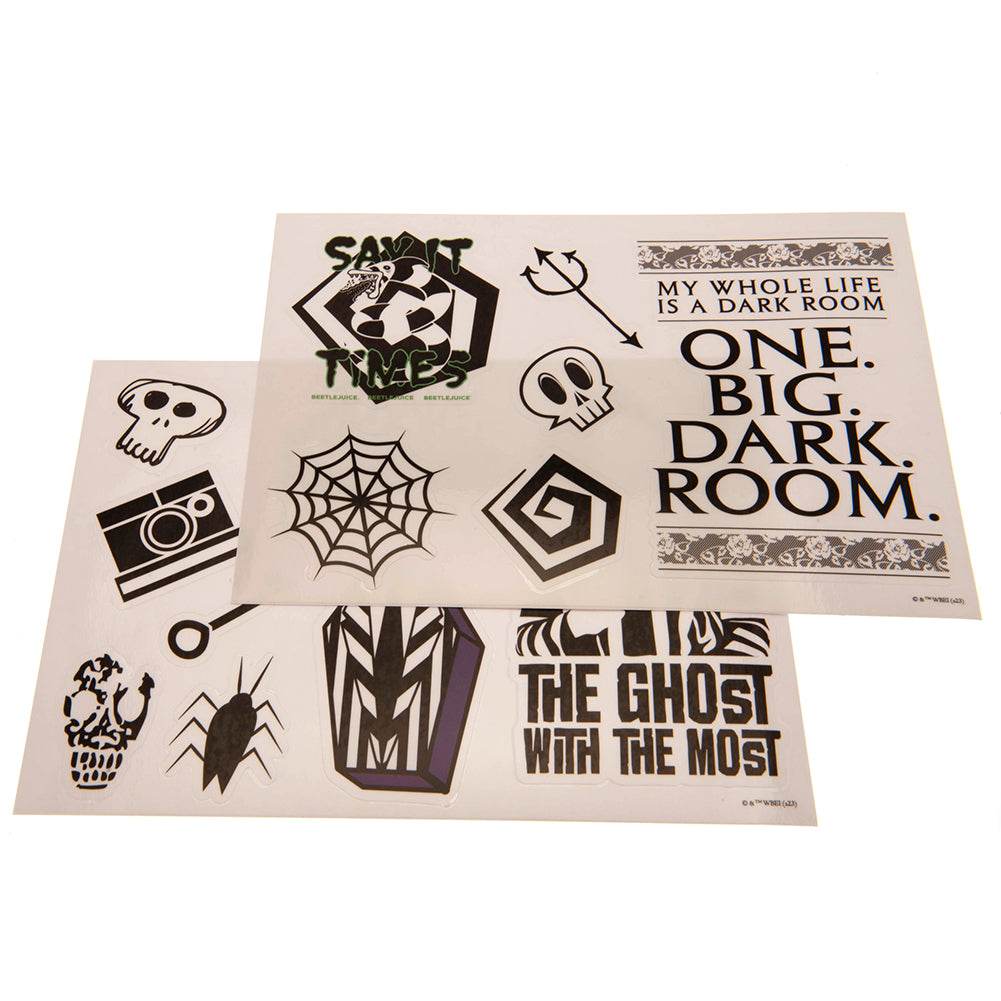 Beetlejuice Tech Stickers - Gift Arch