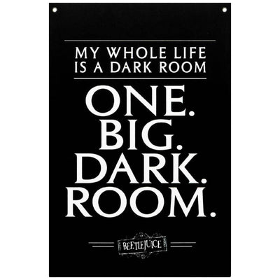 Beetlejuice XL Fabric Wall Banner - Gift Arch