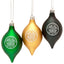 Celtic FC 3pk Vintage Baubles - Gift Arch