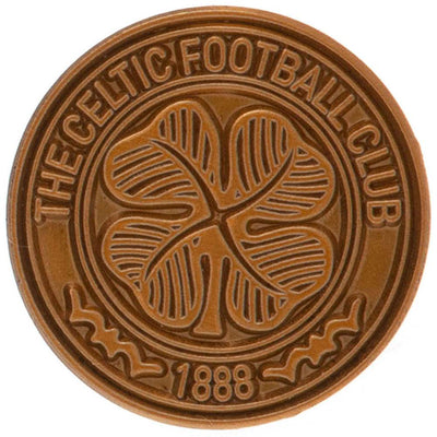 Celtic FC Antique Gold Crest Badge - Gift Arch